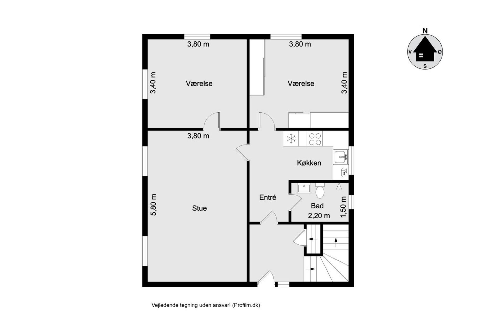 Apartment In Central โฮลสเตโบร ภายนอก รูปภาพ
